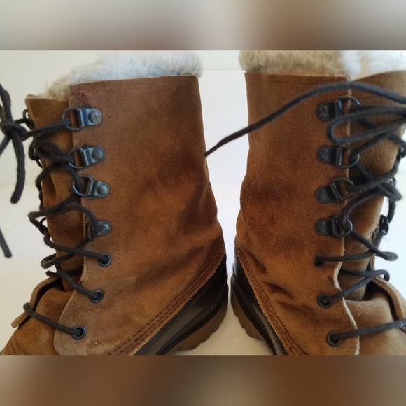 Sorel Men's Kaufman Canada Steel Shank Boots Wool Lined Rain Snow Size 13 - Picture 8 of 17